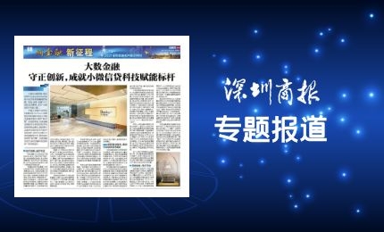 大数金融   守正创新，成就小微信贷科技赋能标杆